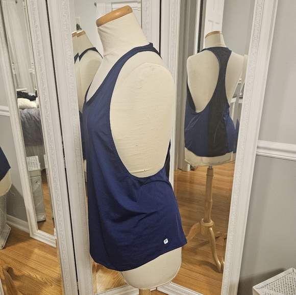Fabletics Muscle Tank Top Royal Blue Size M - Picture 4 of 4